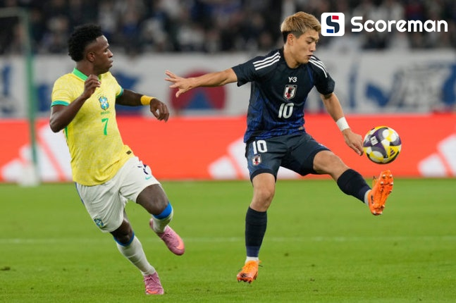 일본, 브라질에 3-2 대역전승... 사상 첫 승리